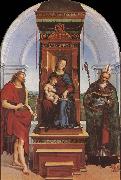 Virgin Mary and her son Raffaello